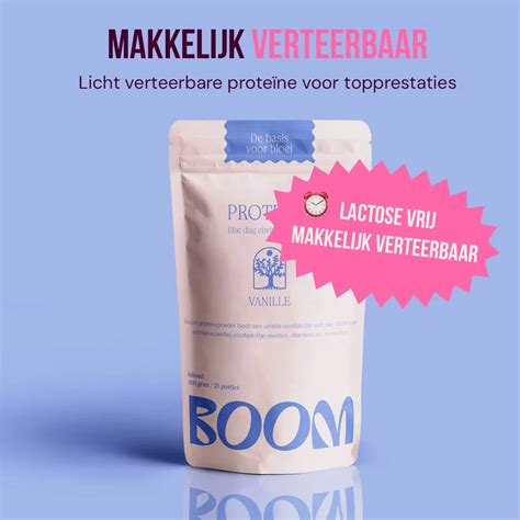 Boom Vegan Proteine Poeder Van Arie Boomsma Vitamines