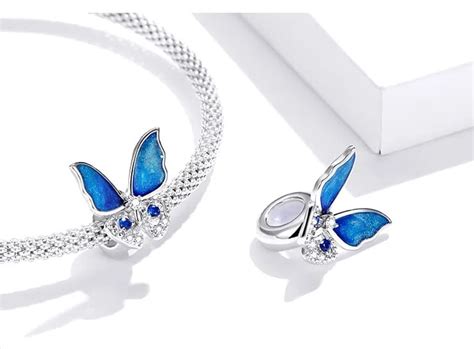 Charms Do Pandora Charms Motyl Moda Trusky