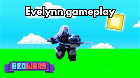 Evelynn Kit Gameplay On Roblox Bedwars Youtube