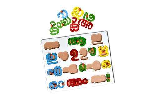 Buy Alphabet Board-Malayalam-Vowels at best price | KidKen Edu Solutions