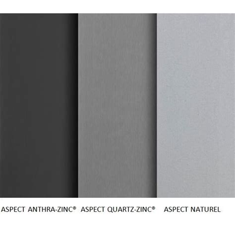 Rouleau de zinc en bande VMZINC Naturel ép 0 65 MM 0 65 M