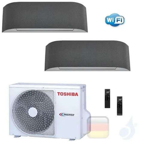 Klimaanlagen Toshiba Duo Split 9 12 Haori RAS 2M14U2AVG E