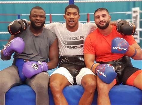 Anthony Joshua Reveals His Sparring Partners Ahead Of World Heavyweight Title Fight With