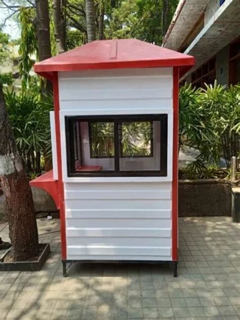 Rectangular Acp Portable Security Guard Cabin At Rs Piece In