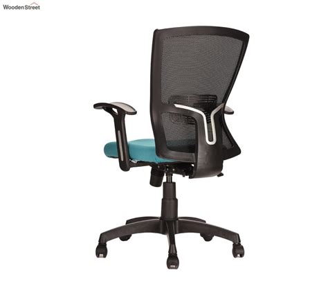 Buy Teal Hector Mid Back Ergonomic Mesh Chair Teal Green At Off