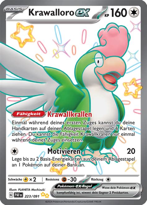 Krawalloro Ex Wert Bild K Nstler Seltenheit Pokemonkarte De