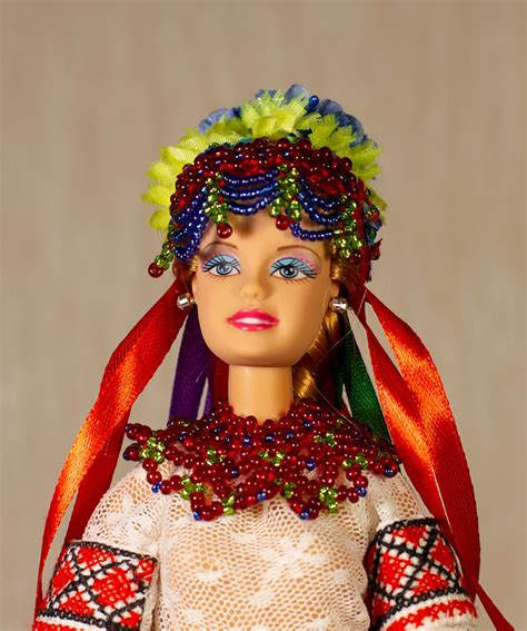 Ukrainian Doll Ukrainian Bride Ukrainian Barbie Clothes Etsy