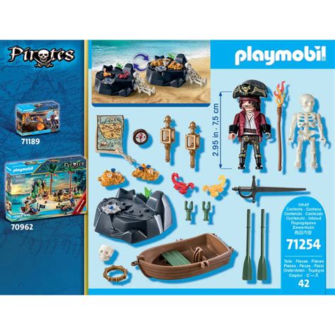 Playmobil Starter Pack Pirate With Rowing Boat A2Z Science Learning