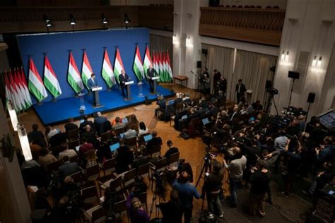 Orbáns Jahrespressekonferenz Öffentlich anerkannte Tatsache dass