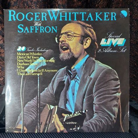 Roger Whittaker - Roger Whittaker Live With Saffron · Vinyl Record Rescue & Audio