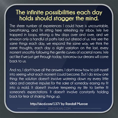 Quotes About Infinite Possibilities Quotesgram