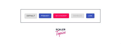 Material UI Button in React - Scaler Topics