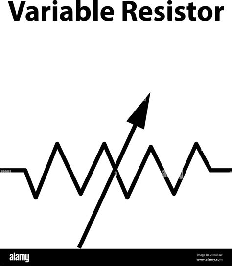 Variable Resistor Electronic Symbol Illustration Of Basic Circuit Symbols Electrical Symbols