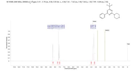 4 4 Phenyl 6 Trifluoromethyl Pyrimidin 2 Yl Morpholine 615273 95 5