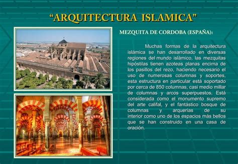 Caracteristicas Y Obras De La Arquitectura Islamica Ppt Descarga Gratuita