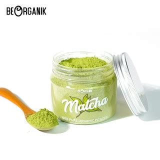 Beorganik Pure Matcha Powder Bubuk Matcha Murni Gr Shopee