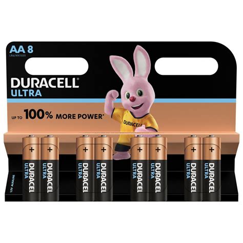 Piles Aa Lr Alcaline Par V Duracell Ultra Power Pas Cher