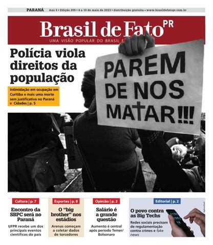 Brasilde Fato Pr Edi O By Brasil De Fato Paran Issuu