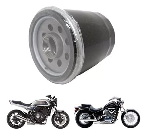 Filtro De Óleo Para Moto Cb 500 Cb 600 Hornet Vt 750 Shadow