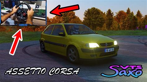 Assetto Corsa Citroën Saxo Cup Logitech G29 Steering Wheel Gameplay