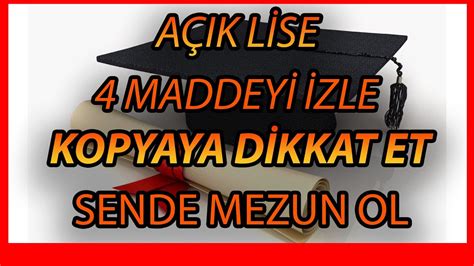 A Ik L Se Artik Sende Mezun Olmak St Yormusun Maddey D Kkatl