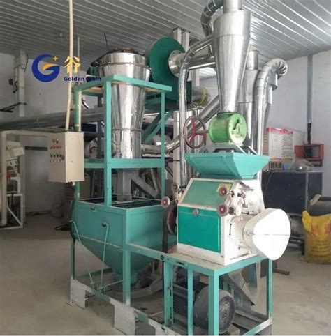 Industry Small Scale Automatic Roller Flour Ton Corn Wheat Flour Mill