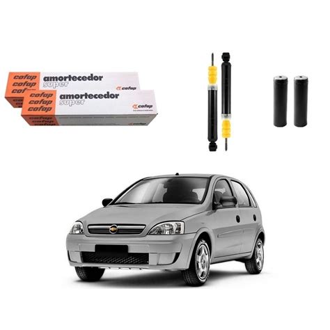 Kit Amortecedor Traseiro Cofap Original Chevrolet Corsa Novo A