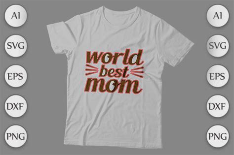 Mom T Shirt Design Graphic By Storm Brain · Creative Fabrica