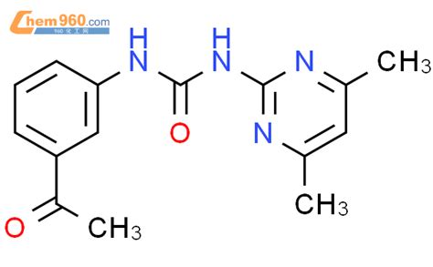 616208 76 5 Urea N 3 Acetylphenyl N 4 6 Dimethyl 2 Pyrimidinyl