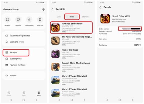 How To Find The Samsung Galaxy Store Samsung Instant Plays Receipt Flexion Mobile Plc
