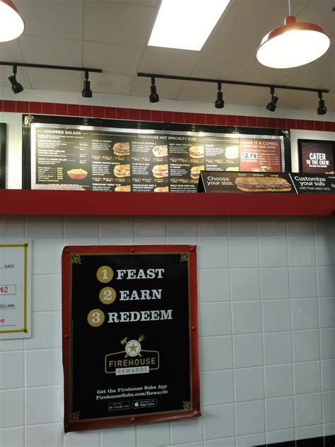 Menu At Firehouse Subs Stone Park Fast Food Stone Park