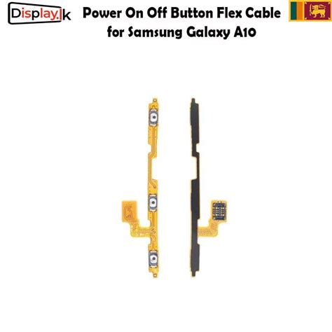 Power On Off Button Flex Cable For Samsung Galaxy A10 Displaylk