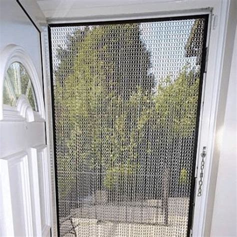 The Buzz Aluminium Chain Fly Screen For Doors Door Superstore®