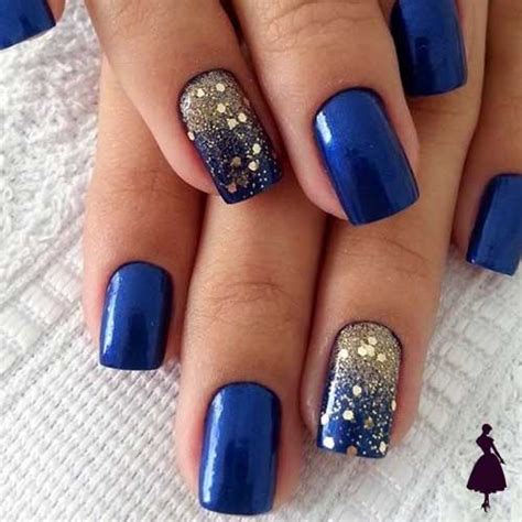 Uñas Azul Marino O Classic Blue Para Este Otoño ¡te Encantarán