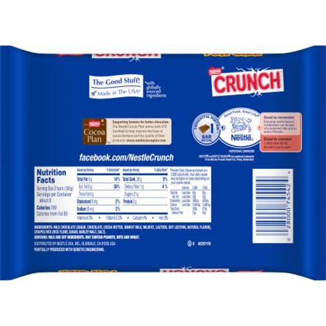 Nestle Crunch Bars Fun Size, 11 oz - Kroger