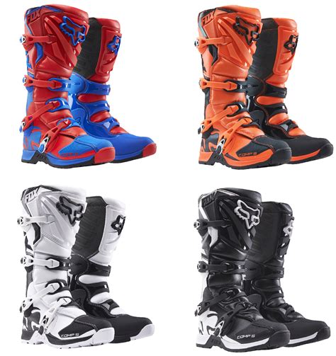 Fox Racing Youth All Colors Comp 5 Dirt Bike Boots MX ATV 2016 | eBay