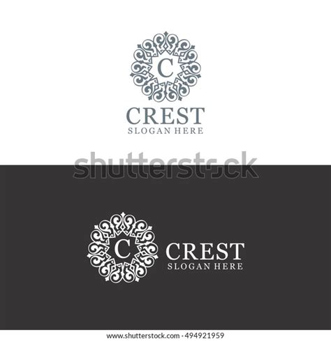 Crest Logo Vector Stock Vector (Royalty Free) 494921959 | Shutterstock