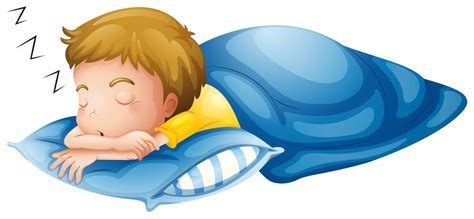 A Little Boy Sleeping 434253 Vector Art At Vecteezy