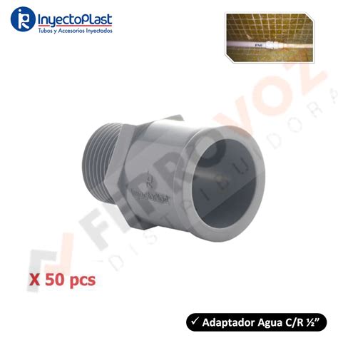 ADAPTADOR AGUA 1 2 PVC ROSCA INYECTADO Fedimac