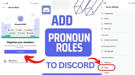 How To Add Pronoun Roles To Discord Youtube