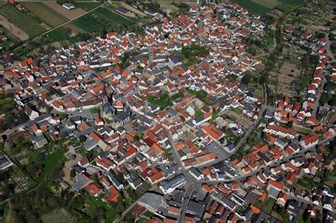 Luftaufnahme Saulheim Ortsgemeinde Saulheim In Der Verbandsgemeinde