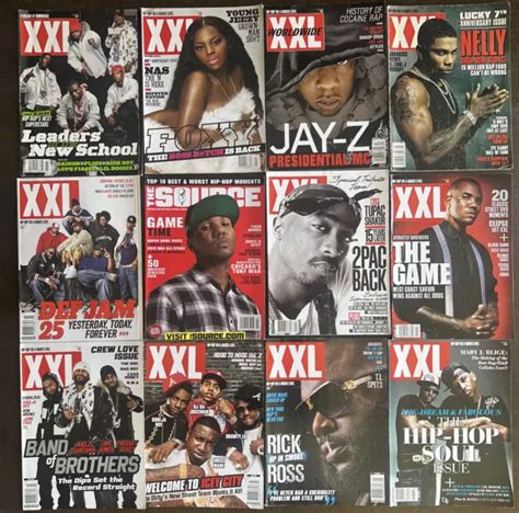 Lot Of 13 Hip Hop Magazine Xxl Source 2 Pac Jay Z Nas T I Eminem £99