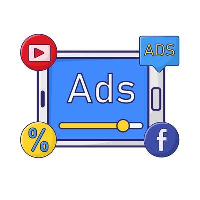 Facebook Ads Icon Vector Art, Icons, and Graphics for Free Download