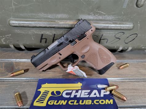 Taurus G2c Brown Grip 9mm Compact 12 Rounds