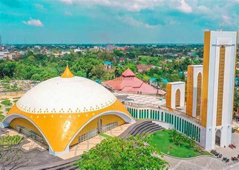 Masjid Agung Lubuk Pakam Profil Lokasi Sejarah Dan Arsitekturnya