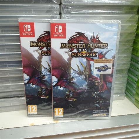 Jual Nintendo Switch Monster Hunter Rise Sunbreak Dlc Jakarta Utara