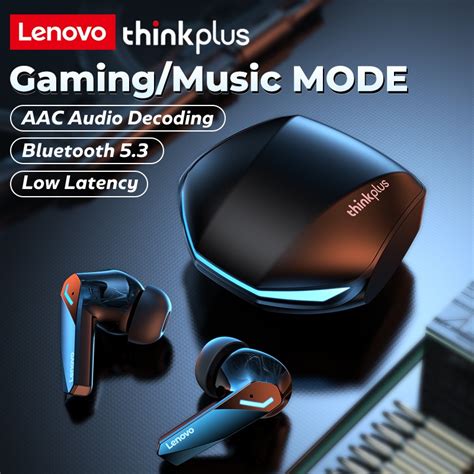 Lenovo thinkplus GM2 PRO Tai nghe Bluetooth 5 3 TWS Gaming không dây