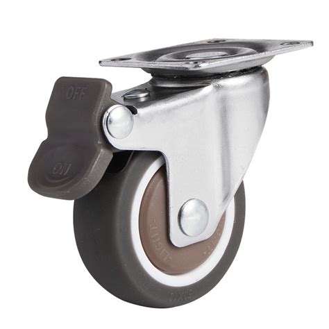 5021mm Silent Tpr 2 Inch Swivel Caster Wheel With Brake China Swivel