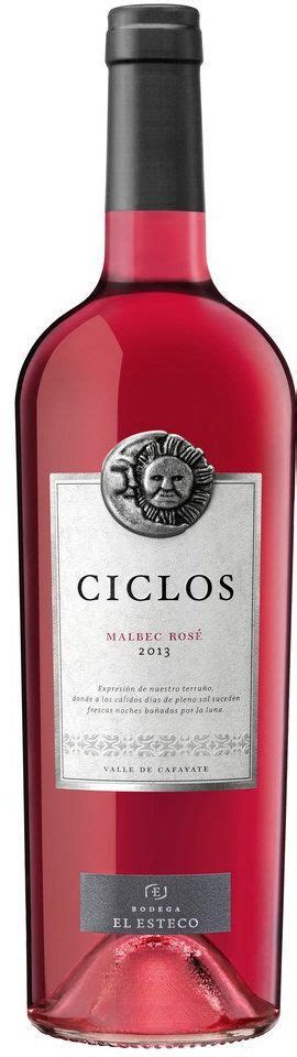 Malbec rosé 2013 Ciclos Bodega El Esteco Cafayate Salta