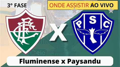 Fluminense x Paysandu hoje Copa do Brasil 2023 Data horário e onde